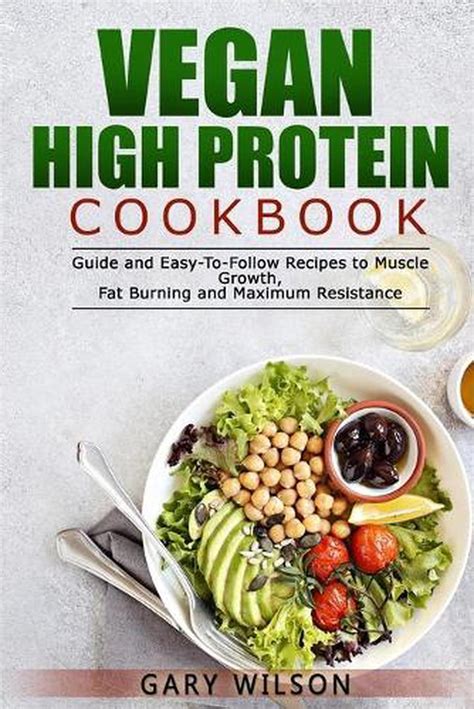 Vegan High Protein Cookbook By Gary Wilson English Paperback Book