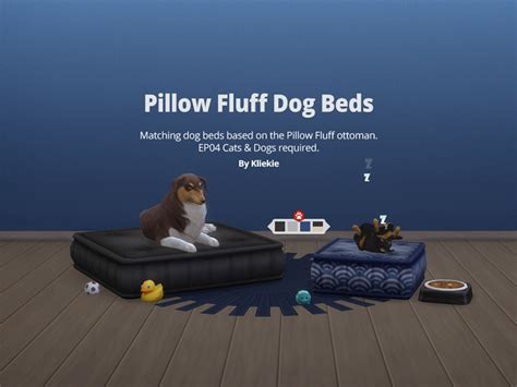 Kliekies Pillow Fluff Dog Bed Large Requires Cats And Dogs