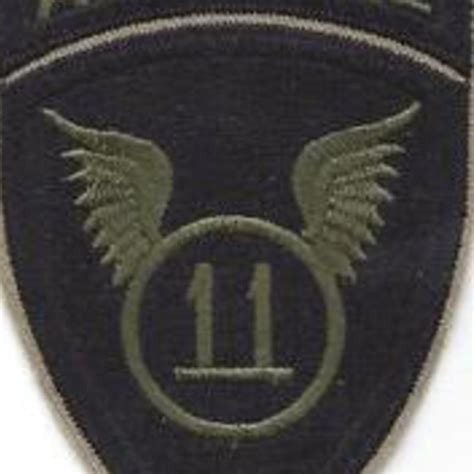 11th Airborne Infantry Division Patch Airborne Version A Division