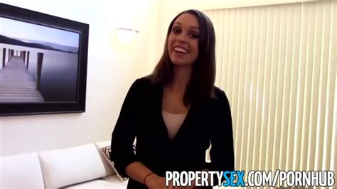 Propertysex Motivated Real Estate Agent Uses Her Pussy To Land Client