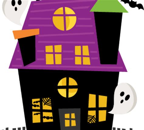 Haunted House Clipart Halloween 640x480 Png Download