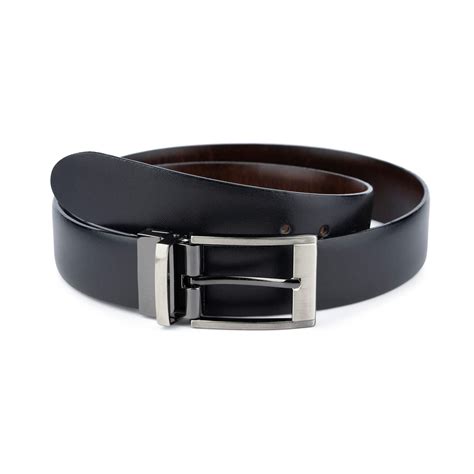 Buy Mens Leather Reversible Belt For Suit