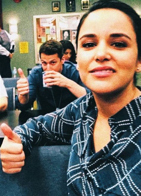 Amy Santiago Jake Peralta And Rosa Diaz Melissa Fumero And Stephanie