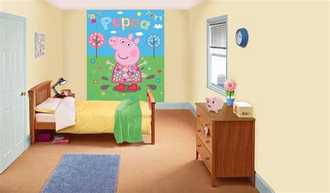 Peppa pig, peppa pig print, peppa pig poster, baby room poster, nursery art, kids room wall, peppa pig decor, kids room decor, nursery decor jaesarttoo 5 out of 5 stars (101) sale price $2.40 $ 2.40 $ 6.00 original price $6.00 (60% off. Peppa Pig bedroom in a box by Walltastic : Wallpaper Direct