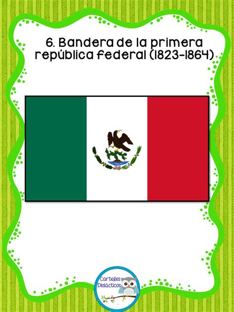 Monografia De La Bandera De Mexico Para Imprimir Y Armar En Diferentes