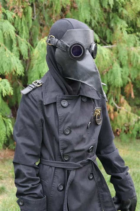 Diy Plague Doctor Costume With Free Printable Pattern Homemade Heather
