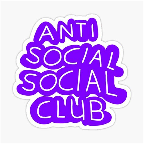Anti Social Club Ts And Merchandise Redbubble