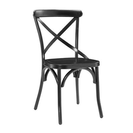 If you have back pain or struggle with maintaining your posture, then certain styles of chairs might be better for you, with a supportive structure that is. Accentrics Home Distressed Metal Antique X-Back Dining ...