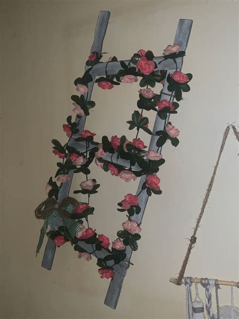 Roses 🌹 And Ladders Ladder Decor Decor Home Decor