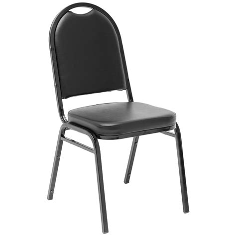 The soft, white subtle color gives a soothing touch to it. HUBERT® Stackable Black Metal Round Back Chair - 17 1/4"L x 20 1/2"W x 35 1/2"H