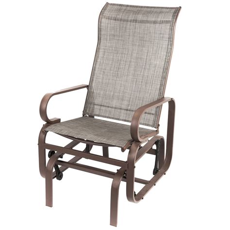 Ostia brown wicker outdoor recliner with gray cushion. 15 Best of Wicker Rocking Chairs and Ottoman