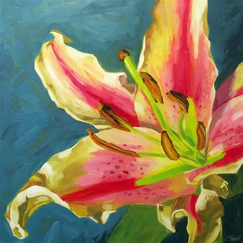 Large Floral Giclee On Canvas With Gallery Wrap X Art Print From An Original Oil Painting