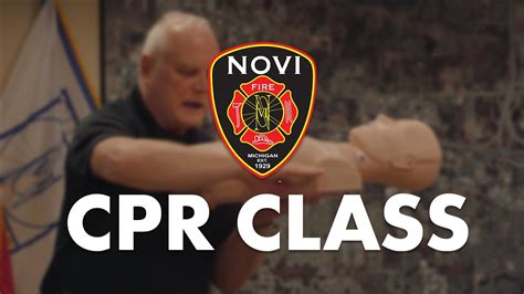 Fire Department Cpr Classes Youtube