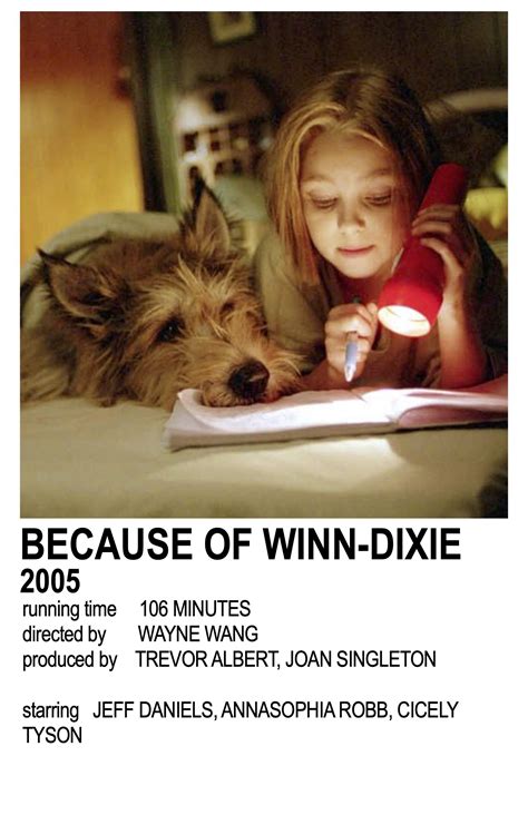 Because Of Winn Dixie Polaroid Movie Collage Winn Dixie Movie
