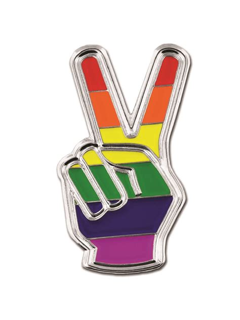 Collectables Rainbow Lgbtq Gay Pride Gb Union Jack Friendship Enamel
