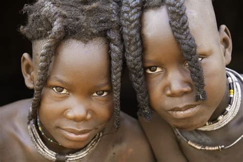 Himba Girls Namibia Art Wolfe