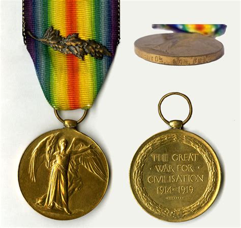 First World War Service Medals Allied Victory Medal 1919