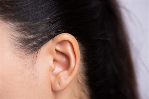 Premium Photo Young Asian Woman Ear With Ear Piercing