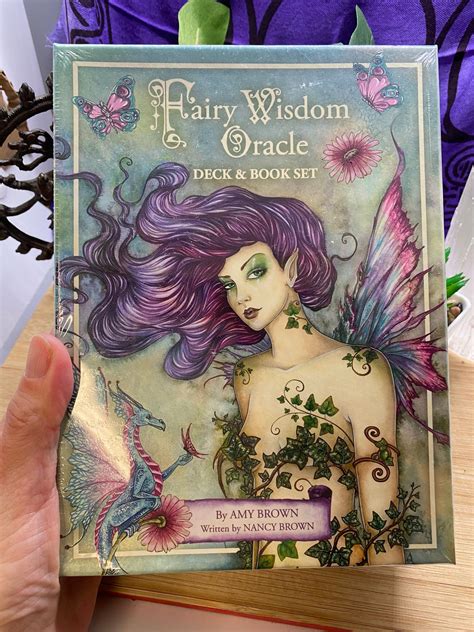 Fairy Wisdom Oracle Card And Book Set