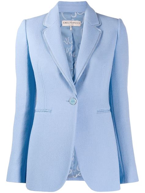 Emilio Pucci Lace Blazer Blazer Jacket Blazers Dresses With