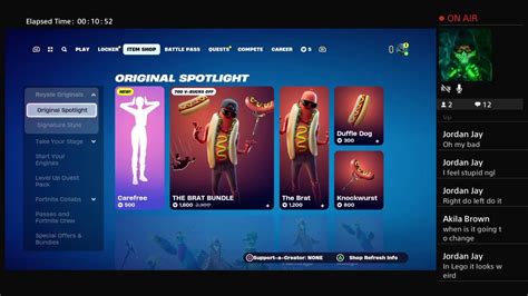 Fortnite Live Item Shop New Rufus Skin Tonight Maybe March 2nd