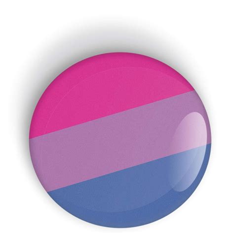 Bisexual Pride Flag Pin Badge Button Or Magnet Orgullo Bandera Pin Insignia Botón O Imán Lgbt