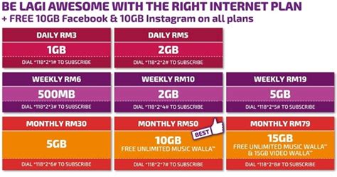 For only rm12/weekly or rm35/monthly, you'll get unlimited calls to all networks and unlimited internet at 3mbps, yaaaas! Free 10GB Instagram with any Xpax Internet Plan, as low as RM3