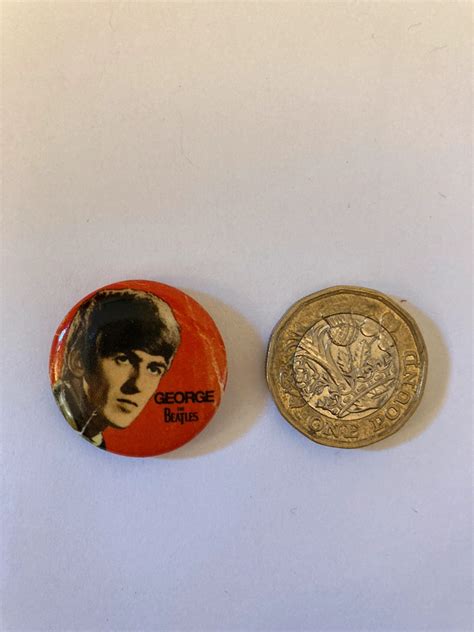 George Harrison The Beatles Badge Vinted