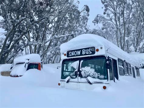 Incredible Snowfalls In Australia Inthesnow