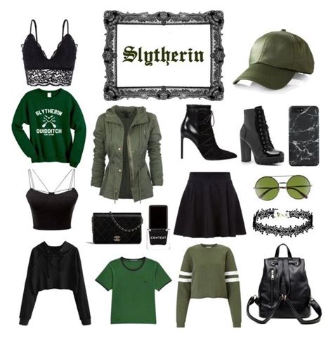 Slytherin Wardrobe By Izzy Fizzy251004 On Polyvore Featuring Polyvore