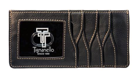 There are a wide variety of different places where one can get a tignanello wallet. TIGNANELLO Black Leather Card Wallet Insert