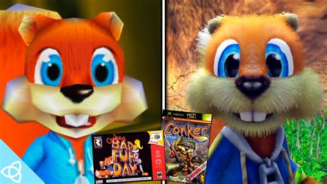 Conkers Bad Fur Day N64 Original Vs Conker Live And Reloaded Xbox