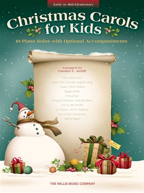 Christmas Carols For Kids Hal Leonard Australia