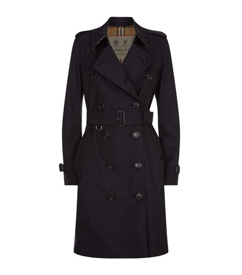 womens burberry blue the kensington heritage trench coat harrods {countrycode}