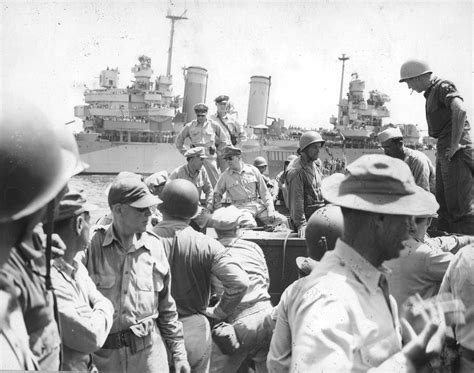 Photo United States Army General Douglas Macarthur And His Staff