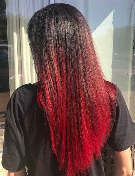 Hair Color Trends For 2021 Red Ombre Hairstyles Pretty