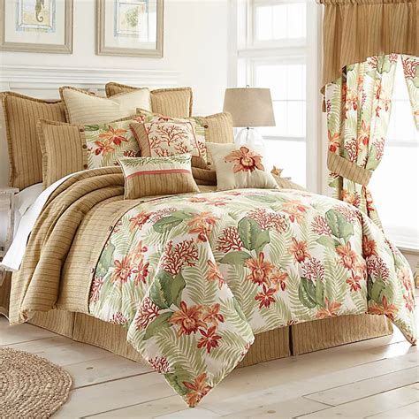 Coral Beach Comforter Set Bed Bath And Beyond Canada