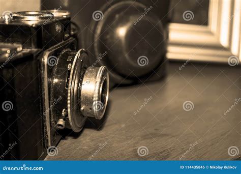 Eternal Memories of the Moments Captured on Camera Stock Photo - Image