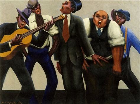 The Jazz Singers By Archibald Motley African American Artist