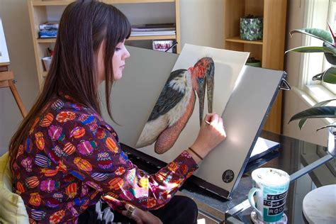 Illustrator Sami Bayly Finds Key To Conservation Message In Beauty Of