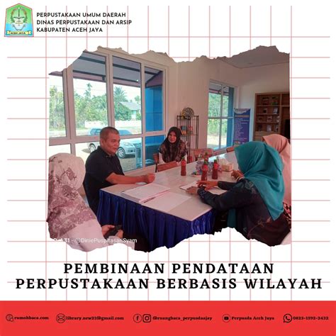 Dinas Perpustakaan Dan Kearsipan Provinsi Aceh Melakukan Kunjungan Ke Dinas Perpustakaan Dan