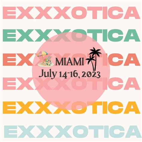 Exxxotica Miami 2023