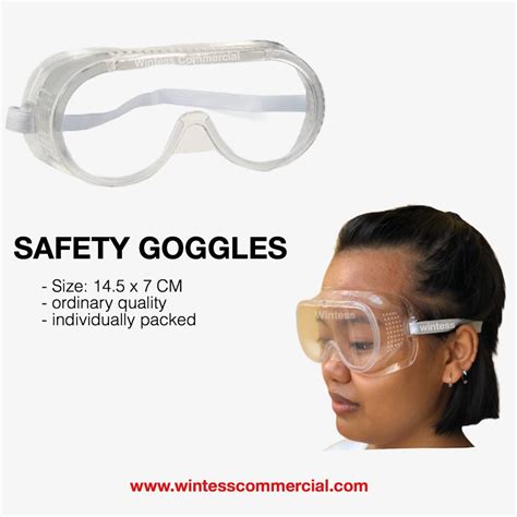 Safety Goggles 1 Wintess Commercial