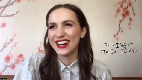 Maude Apatow Bel Powley Interview The King Of Staten Island YouTube