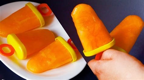 Juicy Tangy Summer Special Recipe Orange Popsicle Recipe Orange Ice