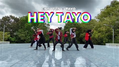 Enhypen 엔하이픈 X Tayo Hey Tayo Dance Cover By Underrated Burn Youtube