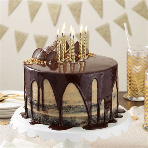 Any theme, any occasion, an edible cake q: Chocolate Peanut Butter Cake Recipe | Wilton