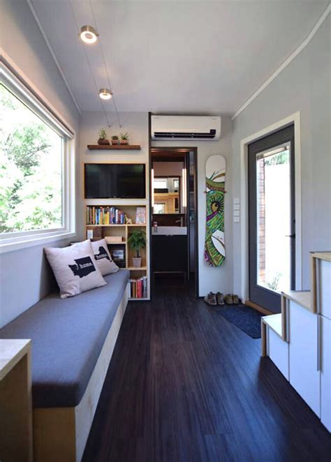 Although this house looks wonderful inside out, what. This Adventurous Couple Starts a New Journey in Their 204 Sq. Ft. Teeny Tiny House - Tiny Houses