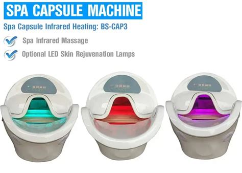 Beauty Spa Ozone Spa Capsule Device Spa Infrared Massage Led Skin