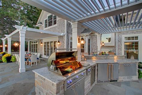 Outdoor Grill Built In Designs Transform Your Backyard Into A Culinary